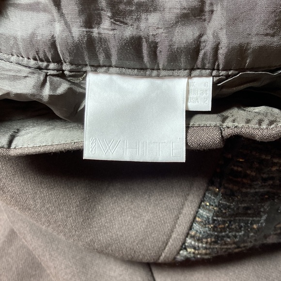 Asos (White) Trousers-Totally Unique with Tweed Inset, High Quality, Final Price - Picture 10 of 10